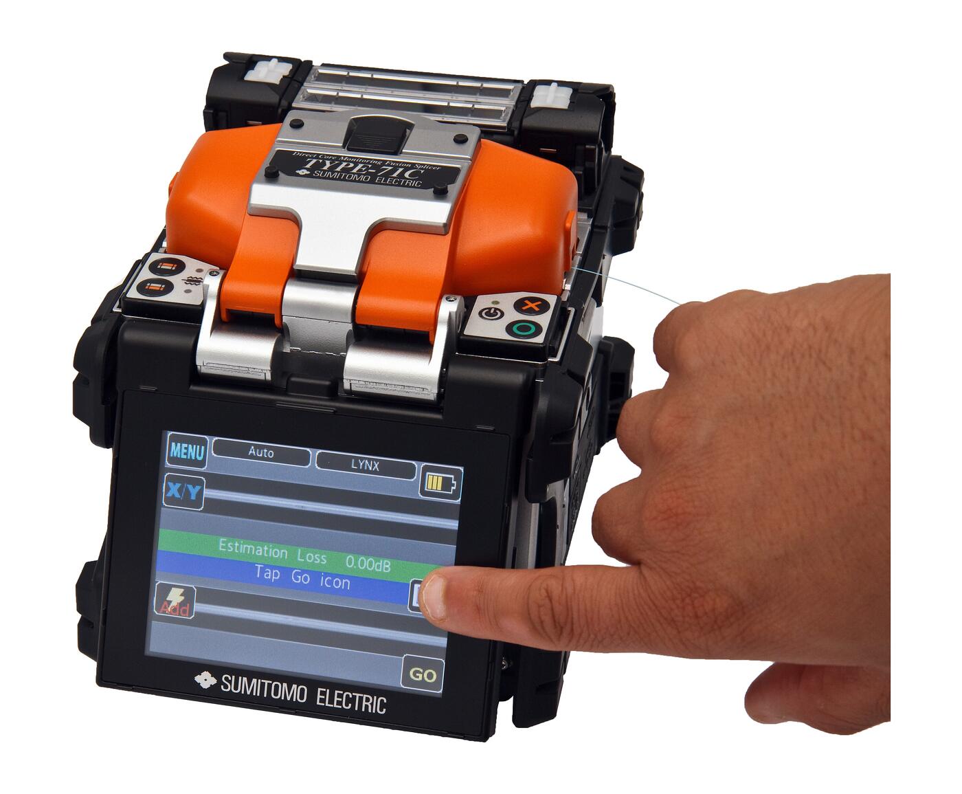 SUM-T-71C-rentalkit1 Sumitomo Electric TK039PD0002 Sumitomo Fusion Splicer T-71C-KIT_Demo1 for rental.